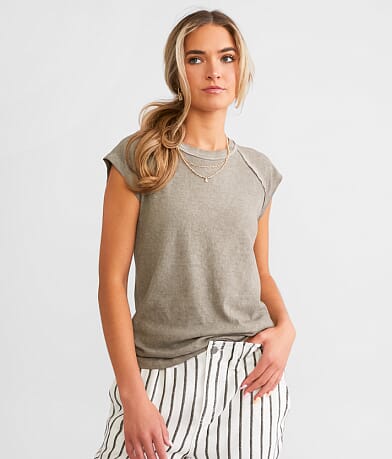 Free People Riley T-Shirt front view
