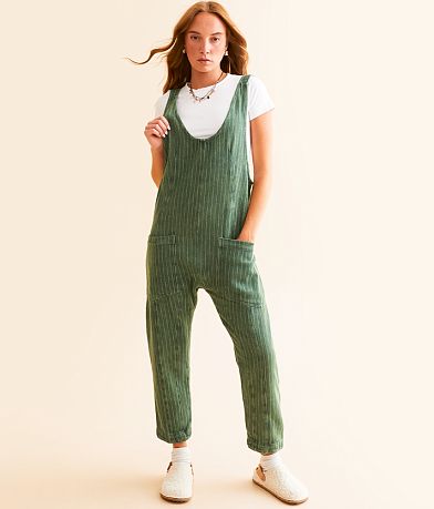 Free People High Roller Overall Jumpsuit front view