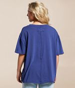 フリーピープル Free People ニナ Tee V レディース シャツ トップス Indigo Pura Free People Nina T-Shirt - Women's T-Shirts in Indigo Pura