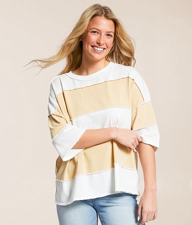 Free People Maddie Oversized T-Shirt front view