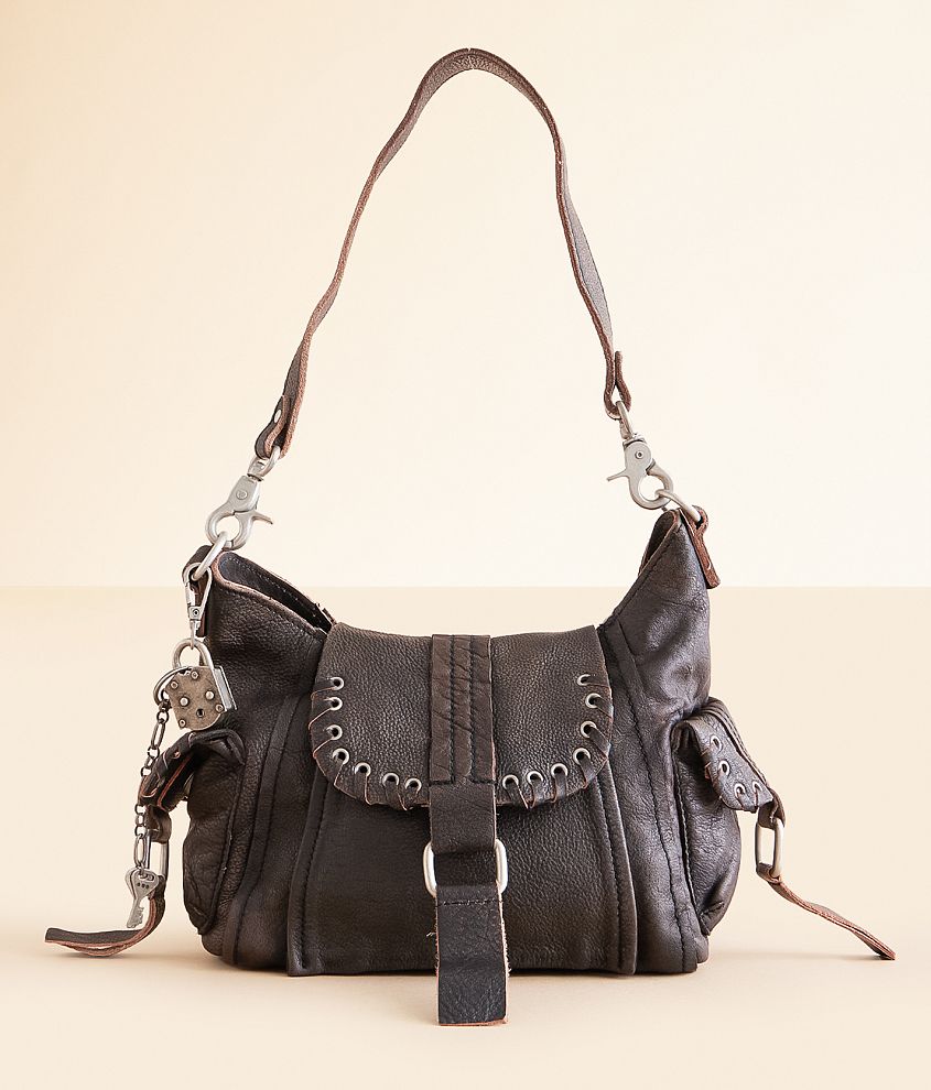 Free People Baby Leigh Leather Purse front view