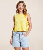 Free People Faded Gardens Cropped Tank Top - Women's Tank