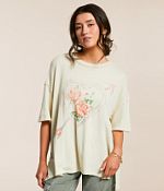 Free People Love Rose Oversized T-Shirt - Women's T-Shirts