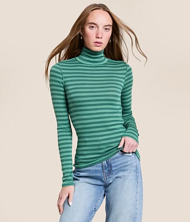 Free People Good Good Turtleneck Top front view