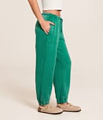 Free People Slow It Down Jogger - Women's Sweatpants in Rainforest