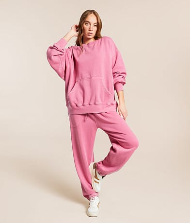 Free People Slow It Down Oversized Pullover front view