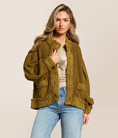 Free People Cute In This Cardigan front view
