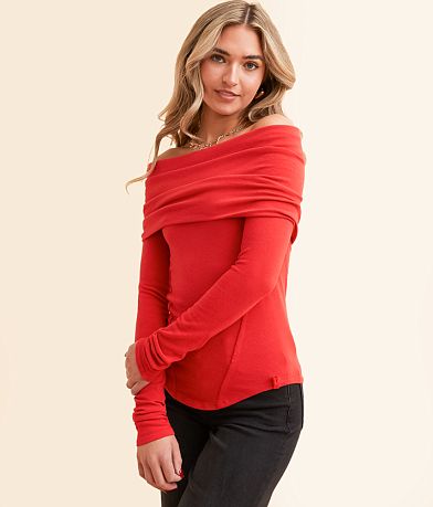 Free People Iris Off The Shoulder Top front view