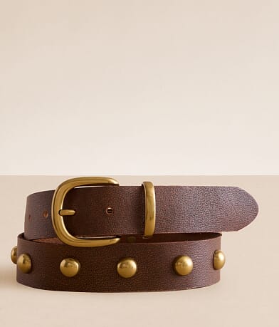 Free People Rhodes Studded Leather Belt front view