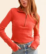 (取寄) フリーピープル レディース ミッドナイト 1/2 ジップ Free People women Midnight 1/2 Zip Black FREE-WK1245_V1.jpg