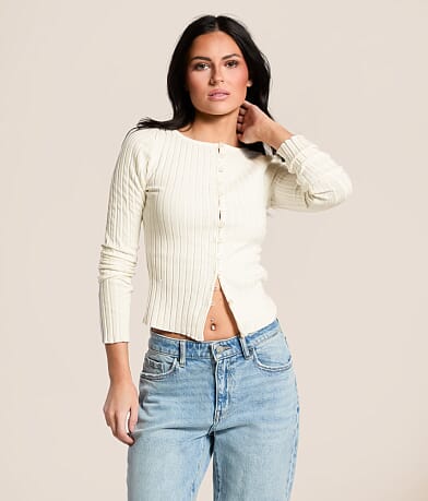 Free People Tilly Cardigan front view