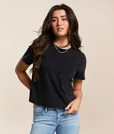 Free People Everyday Cropped T-Shirt front view