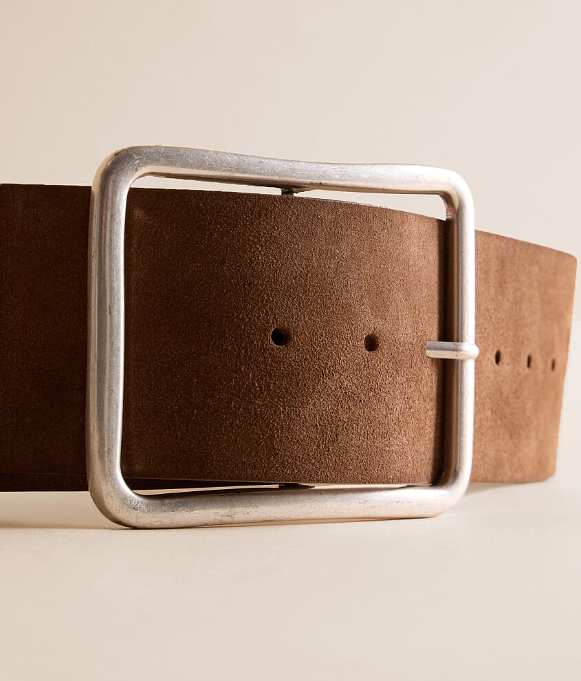 Suede Hex Hip Belt