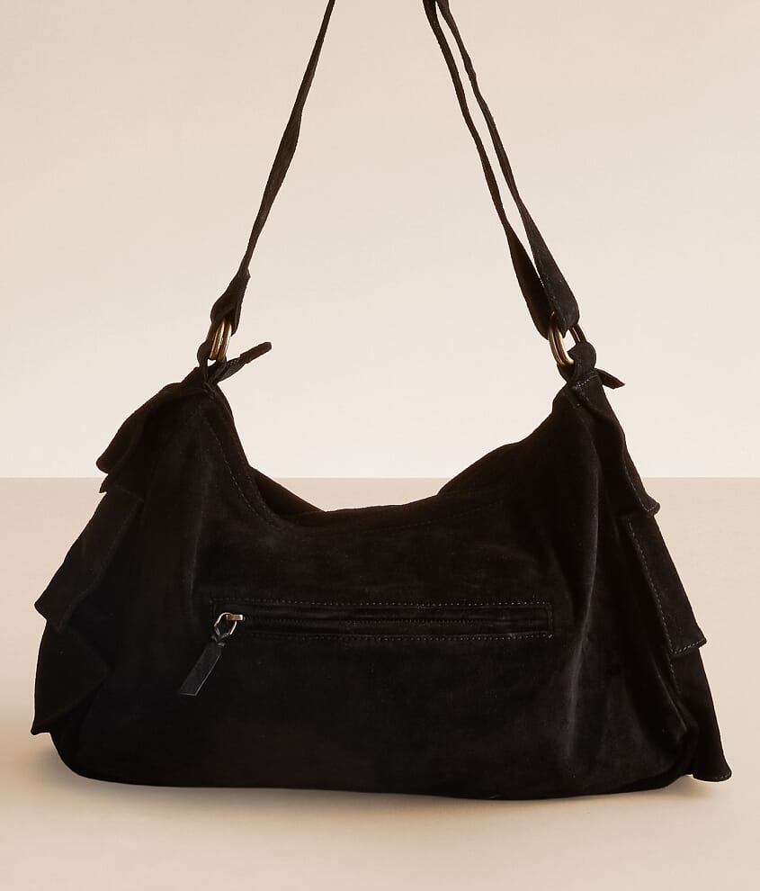 Rae Ruffle Leather Purse