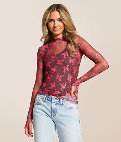 Free People Lady Lux Layering Top front view