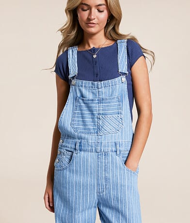 Ziggy Denim Cuffed Overalls thumbnail 6