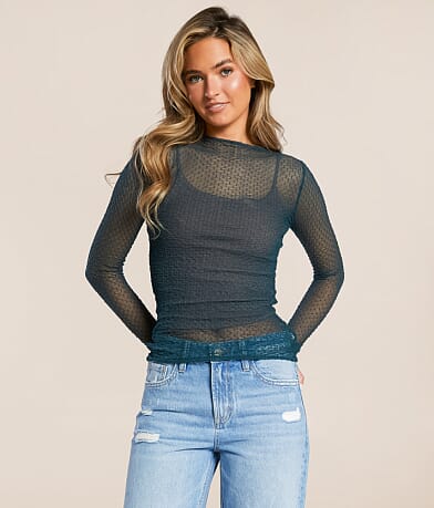 Free People Minding My Business Top front view