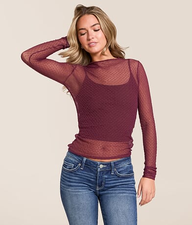 Free People Minding My Business Top front view