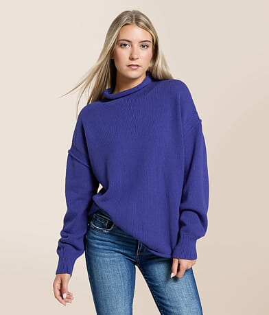 Free People Torres Oversized Sweater front view