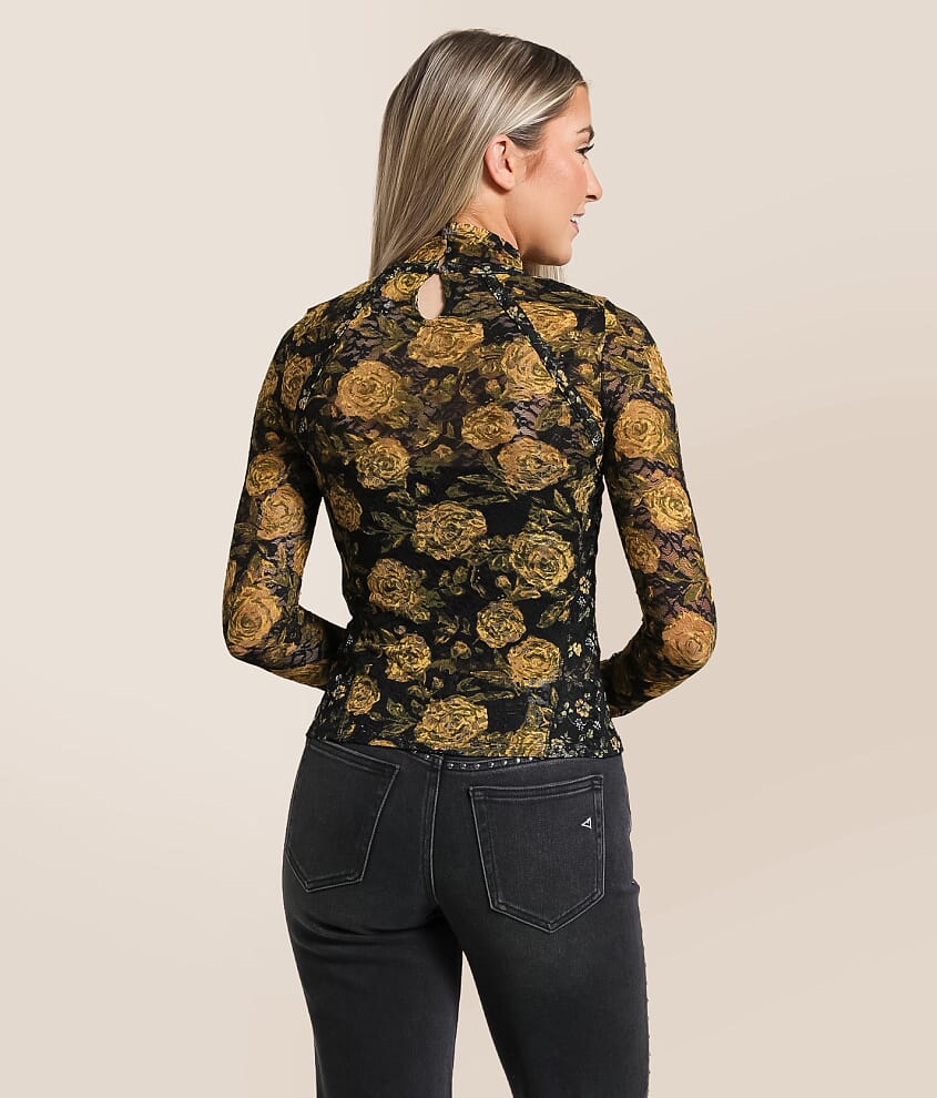 Lyric Floral Lace Top