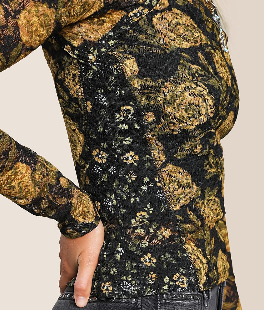 Lyric Floral Lace Top