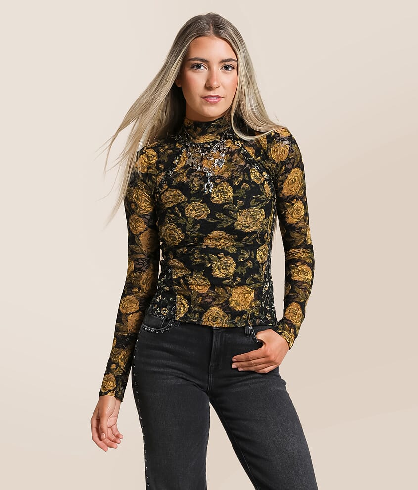 Lyric Floral Lace Top