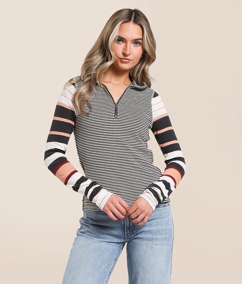 Avery Quarter Zip Top