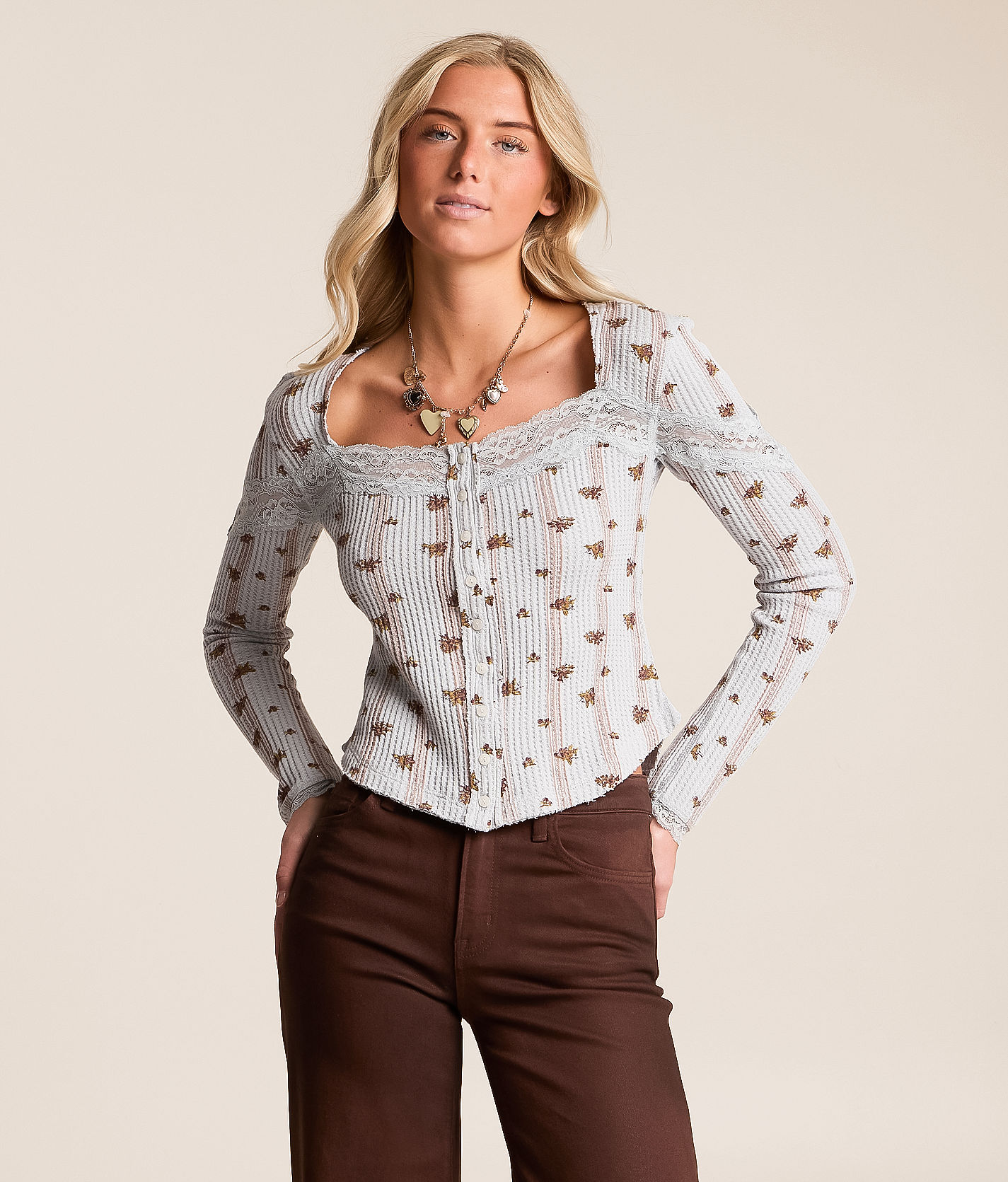 Free People Let's Party Cardi Top - Women's Shirts & Blouses in