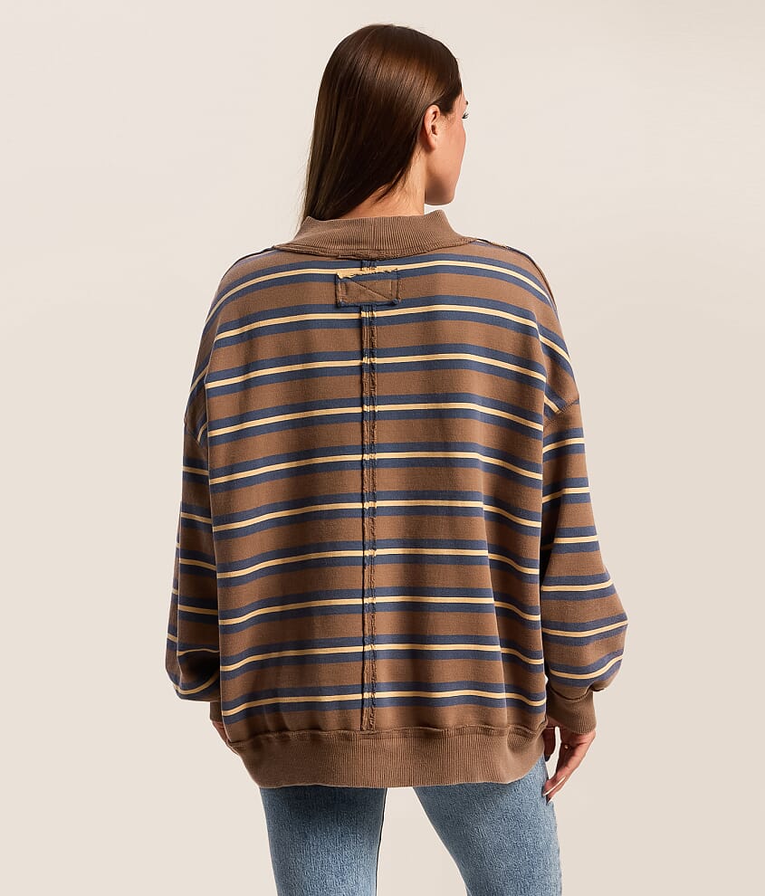 Palm Springs Striped Pullover