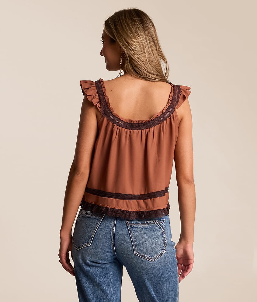 Mabel Ruffle Tank Top