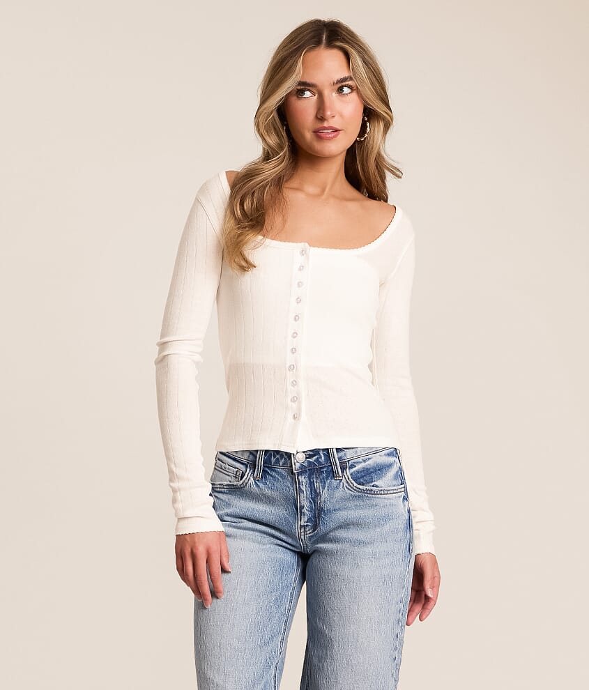 End Game Pointelle Top