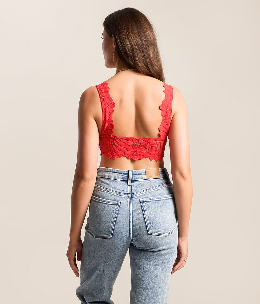 Petal Party Plunge Bralette