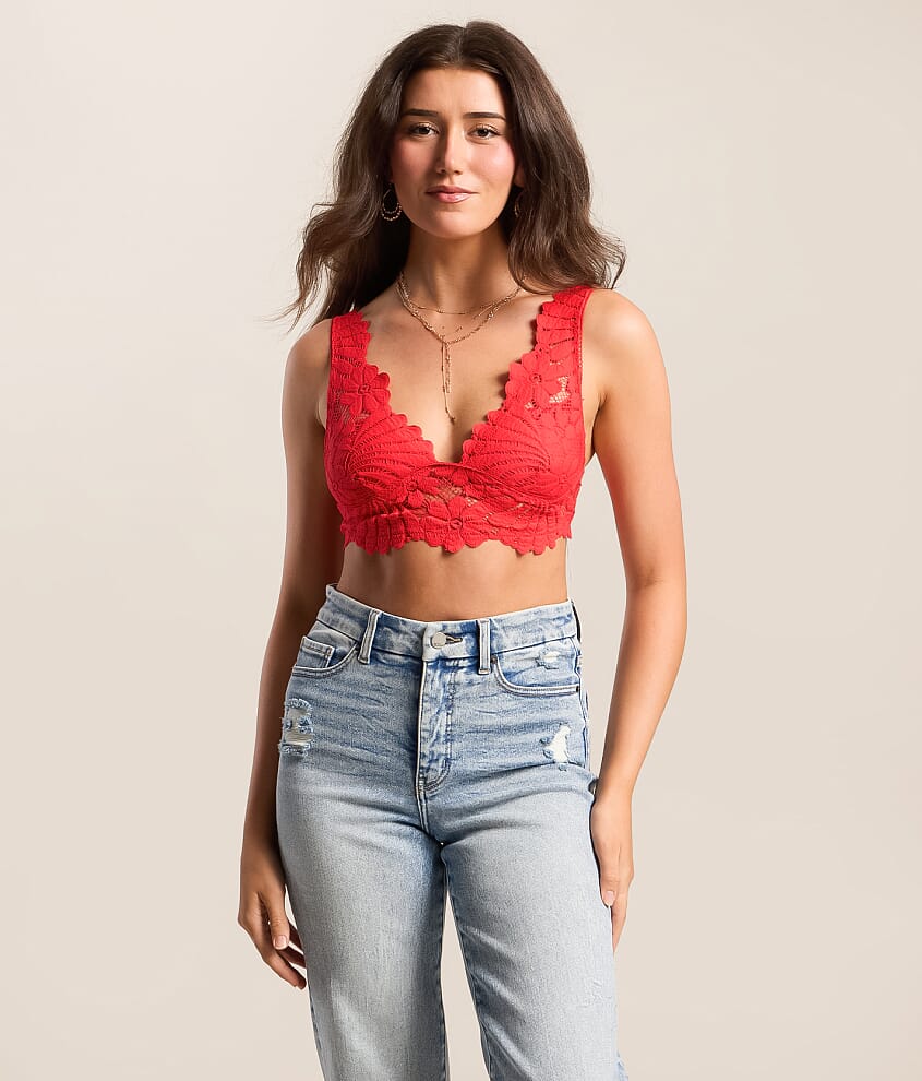Petal Party Plunge Bralette