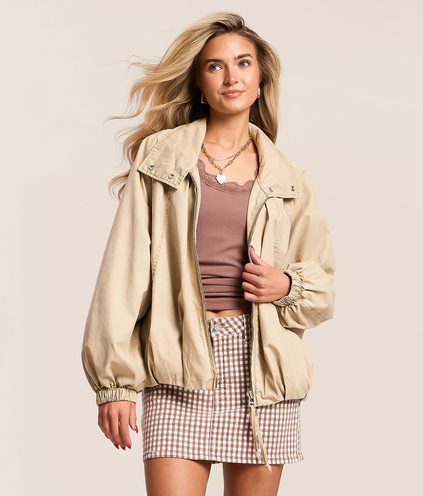 Free People Chelsea Jacket - Women's Coats & Jackets in Oatmeal