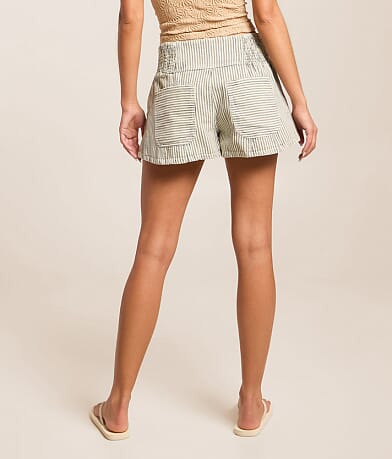 Luna Railroad Striped Pull-On Short thumbnail 4
