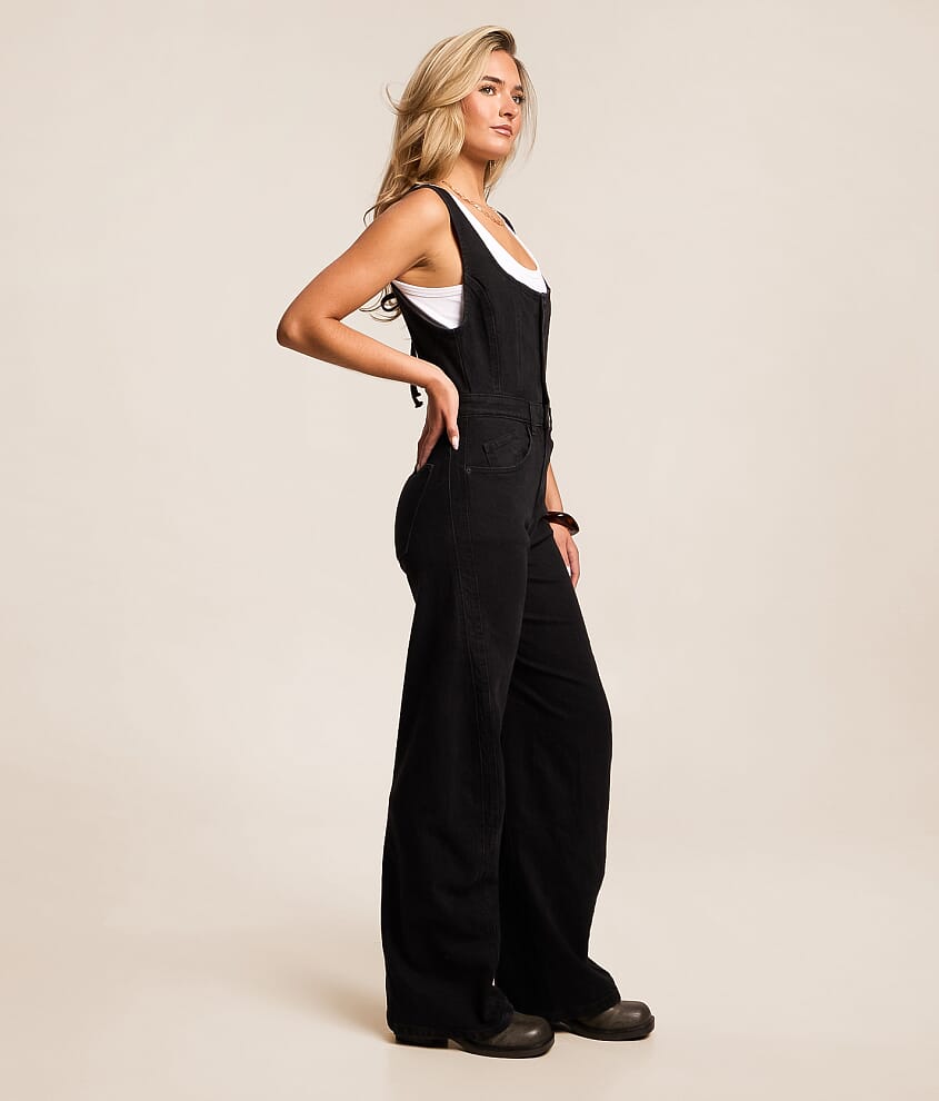 Corsica Twisted Seam Denim Jumpsuit