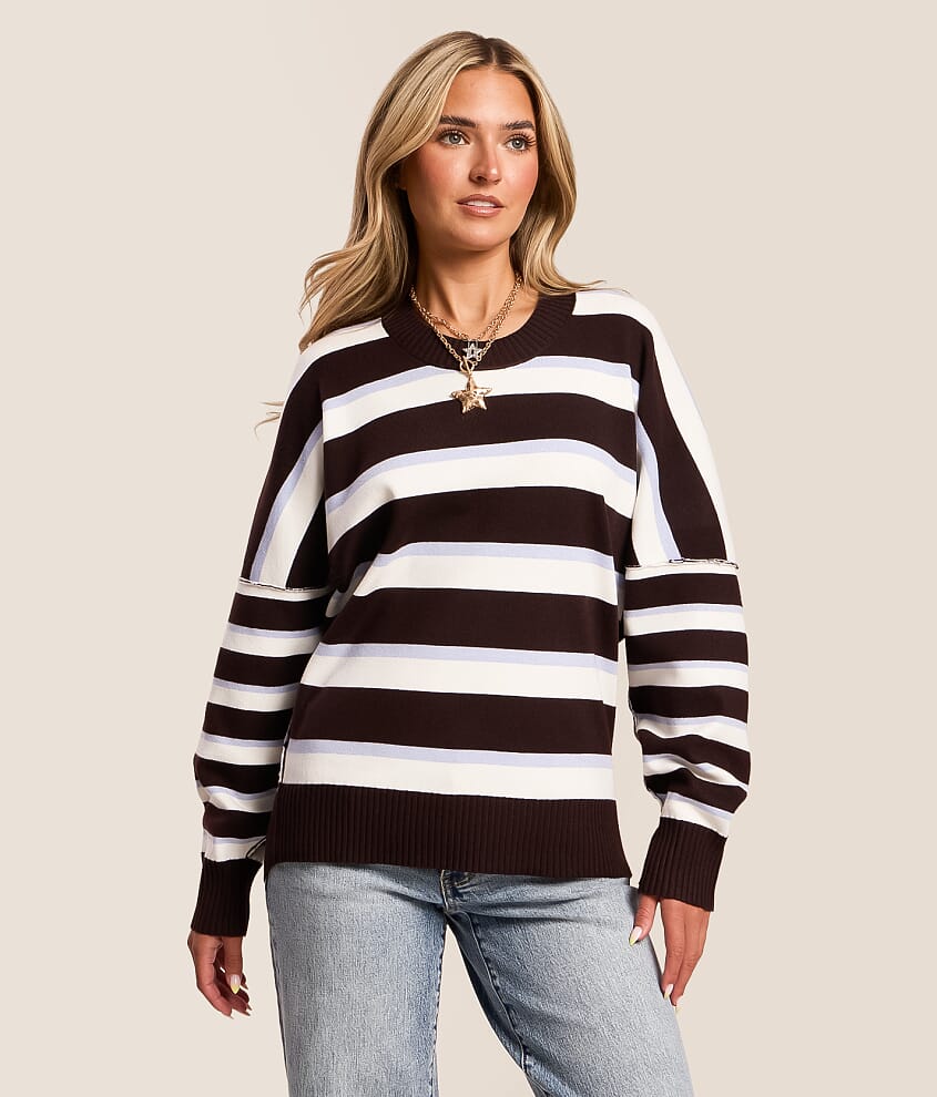 Alma Striped Sweater