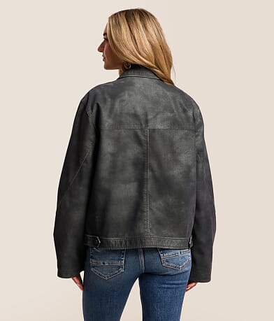 Blair Vegan Suede Jacket thumbnail 3