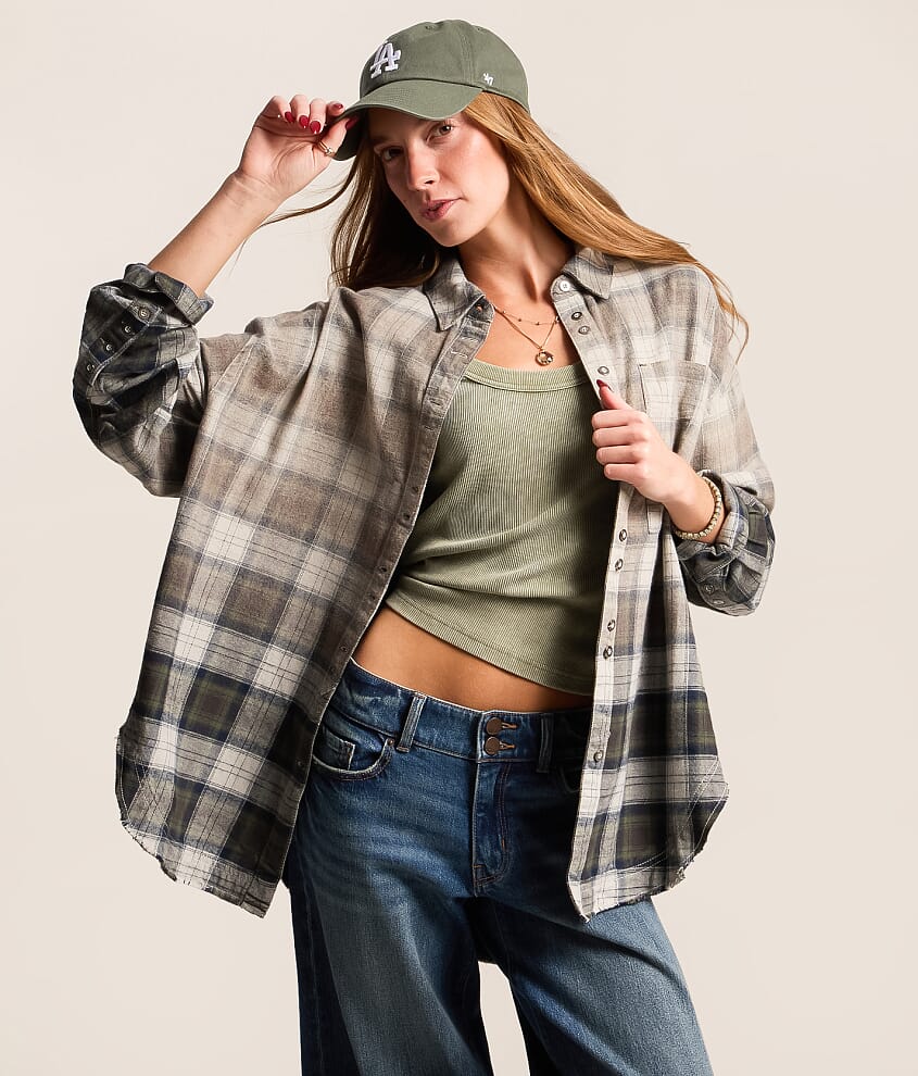 Alexi Plaid Oversized Shirt
