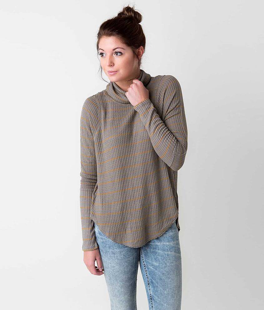 Free People Cowl Neck Top front view