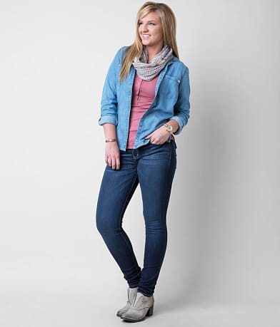 Free People Ribbed Henley Top creative 1 view