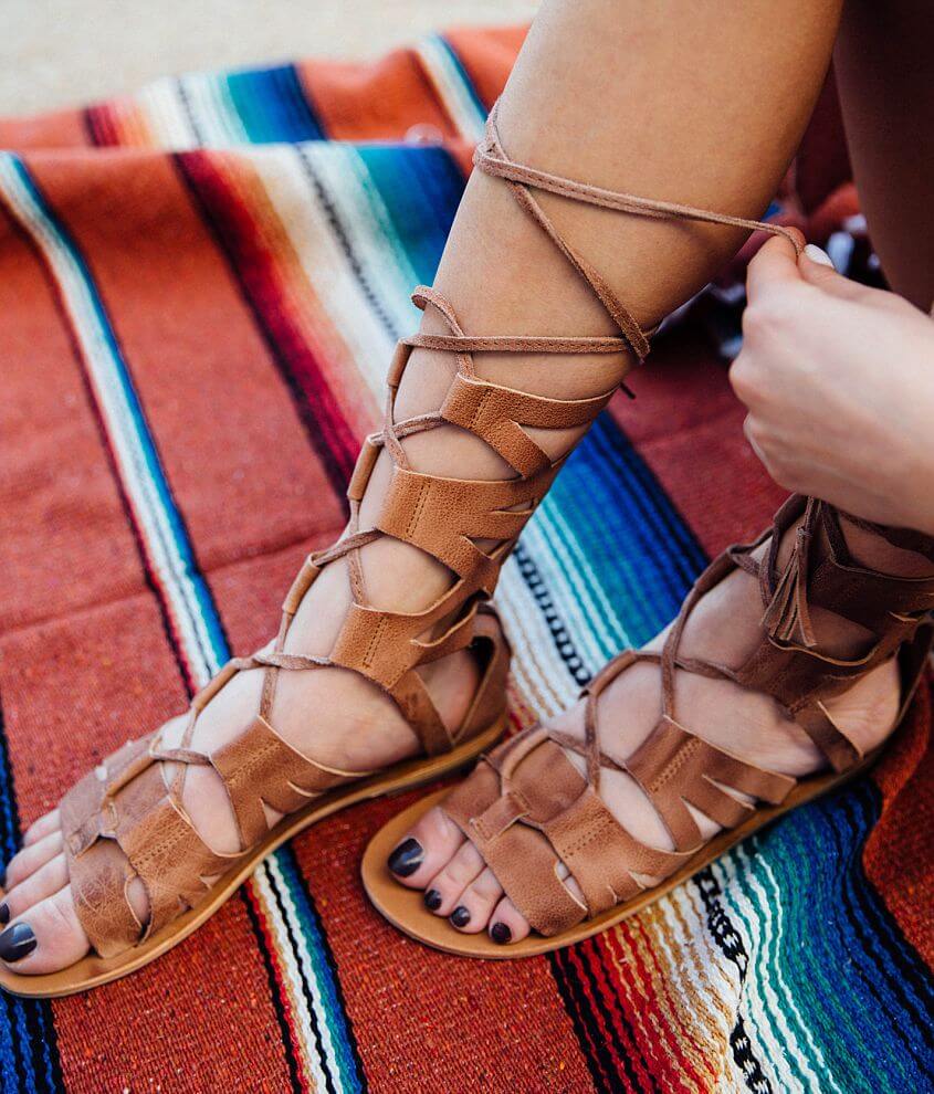 Free People Mesa Verde Gladiator Sandal Women s Shoes in Tan