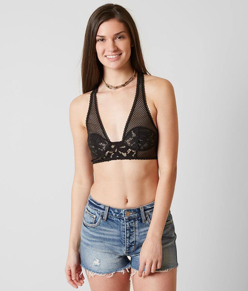 Free People Lace Bralette front view