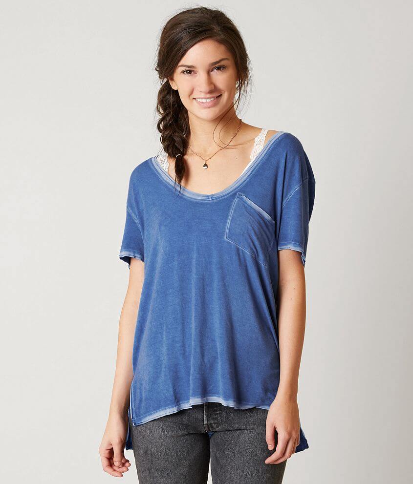 Free People Rising Sun T-Shirt - Women's T-Shirts in Sapphire | Buckle