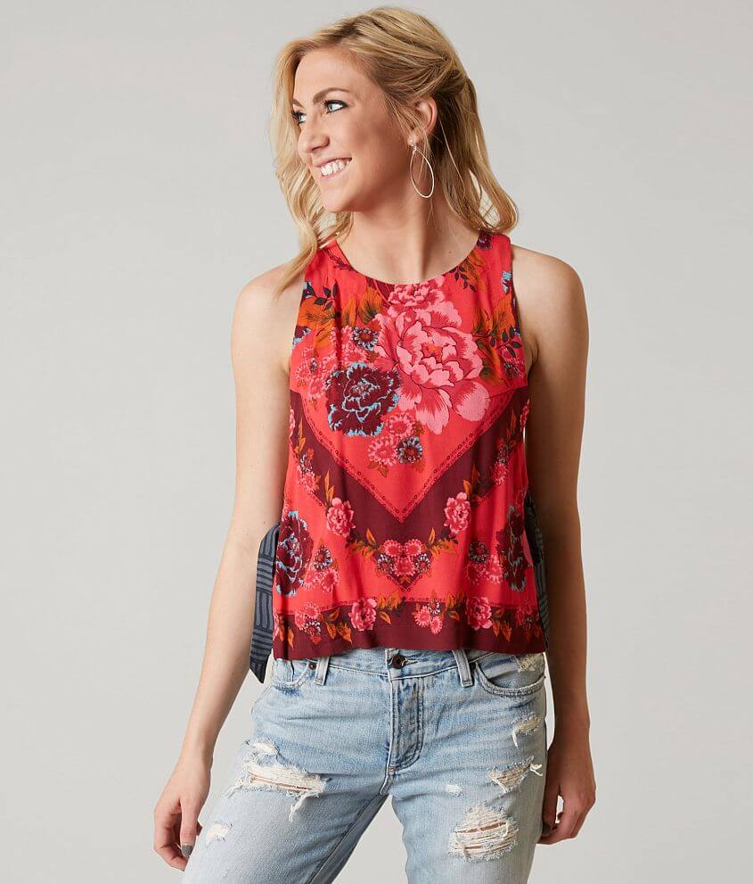 Free People This Sweet Love Tank Top front view