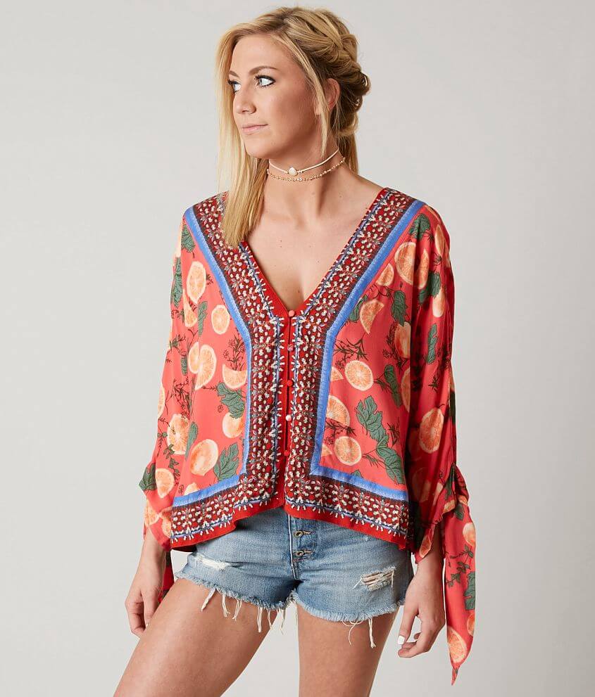 Free People Freshly Squeezed Shirt front view