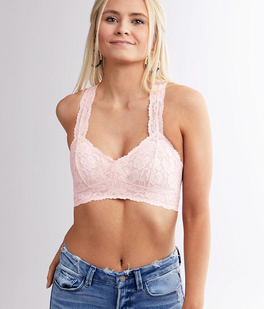 Free People Galloon Lace Bralette - Women's Bandeaus/Bralettes in Pink  Nectar