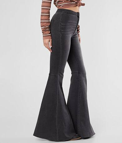 Free People Just Float On Flare Stretch Jean FULL_RIGHT_SIDE