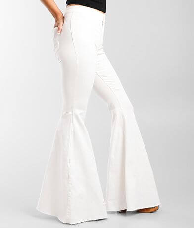 Free People Just Float On Flare Stretch Jean FULL_RIGHT_SIDE