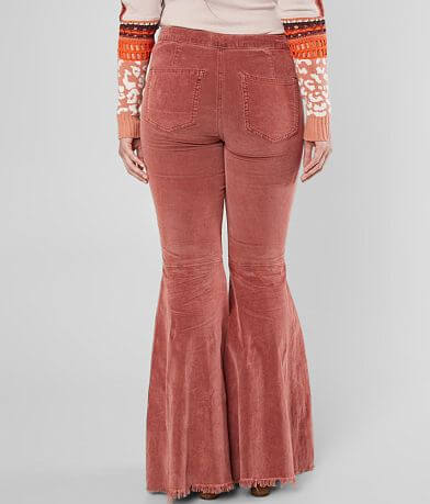Free People Just Float On Corduroy Flare Jean back view